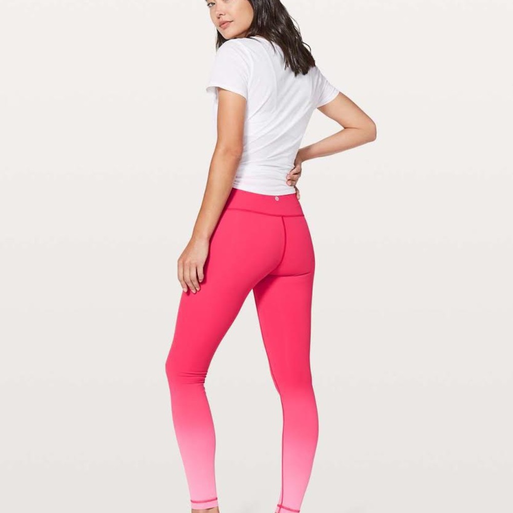 Lululemon Hot Pink Leggings